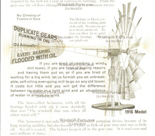 Details about   Waupon Althouse Wheeler Bobtail Raymond Windmill Trade Lit & Parts & Diagrams 