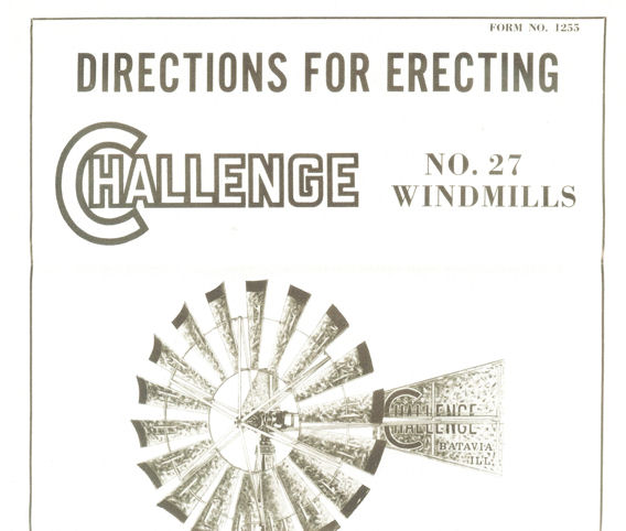 Challenge 27 Windmill Trade Literature 